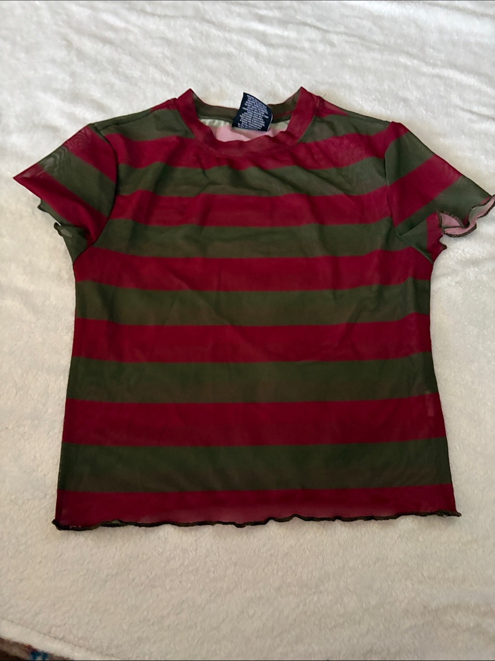 Halloween top - Freddy mesh top